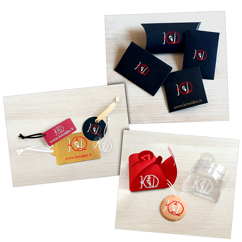 Cartellini e packaging su misura